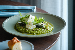 Italian-inspired dish at Reute Restaurant